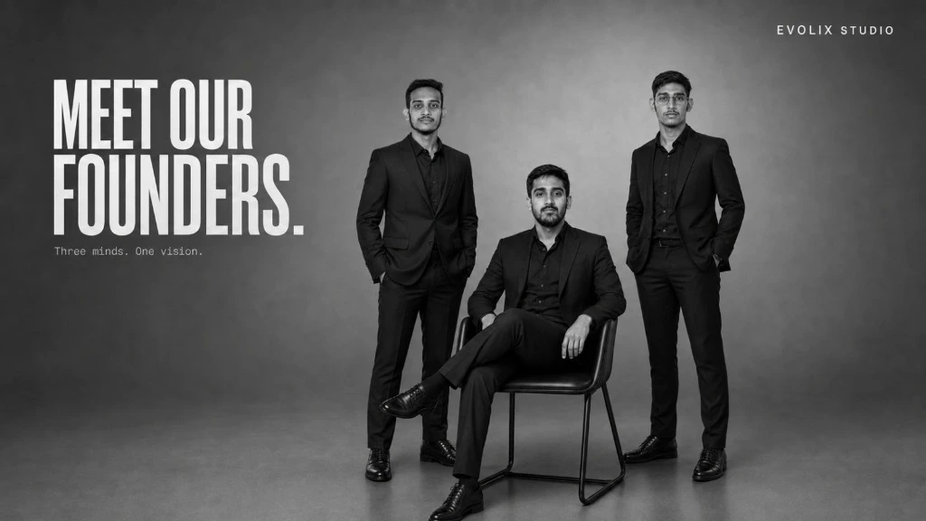 Meet Our Founders — Evolix Studio Leadership