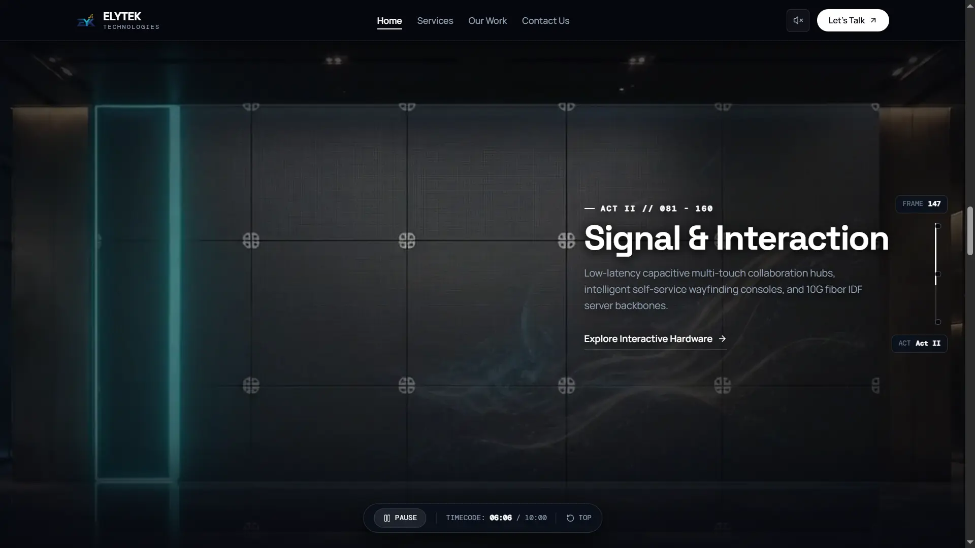 Elytek Signal Motion CGI & 3D