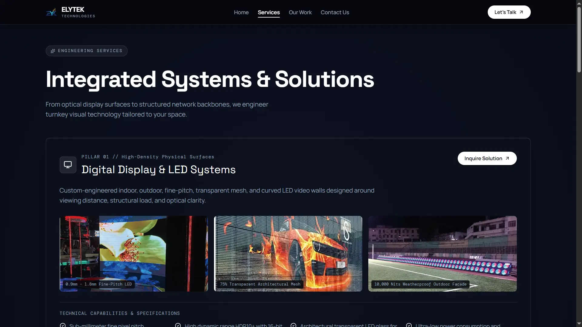 Elytek Technologies LED Systems