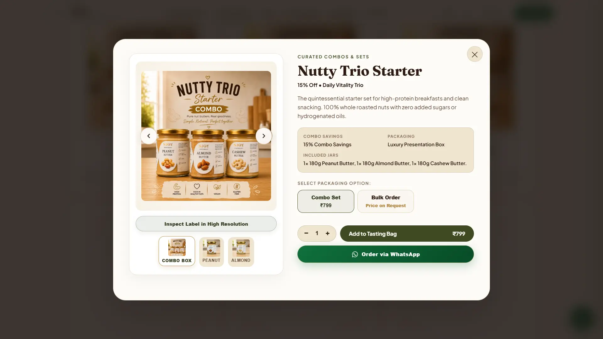 Nut Delicacy Combos