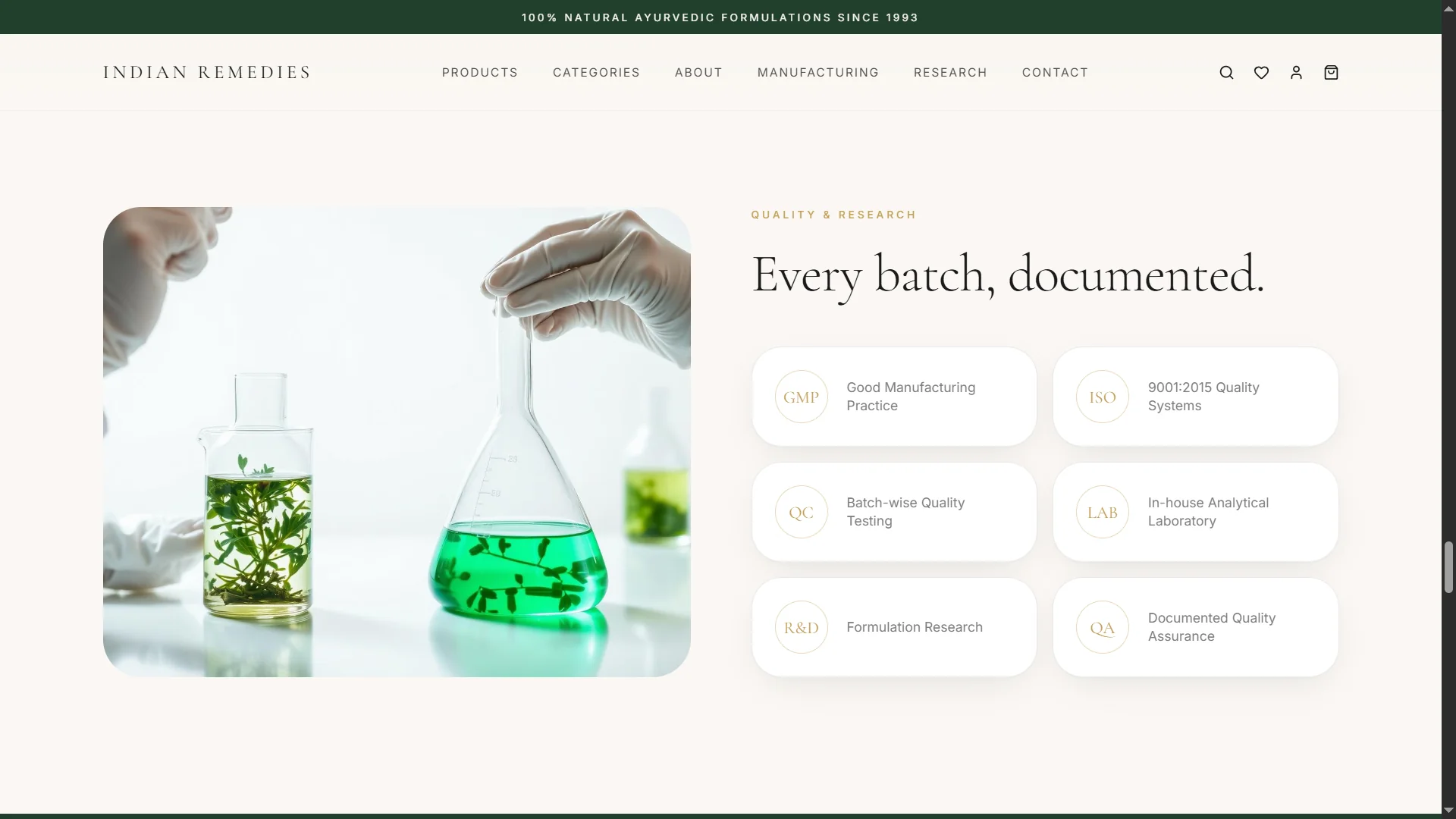 Indian Remedies Checkout Flow
